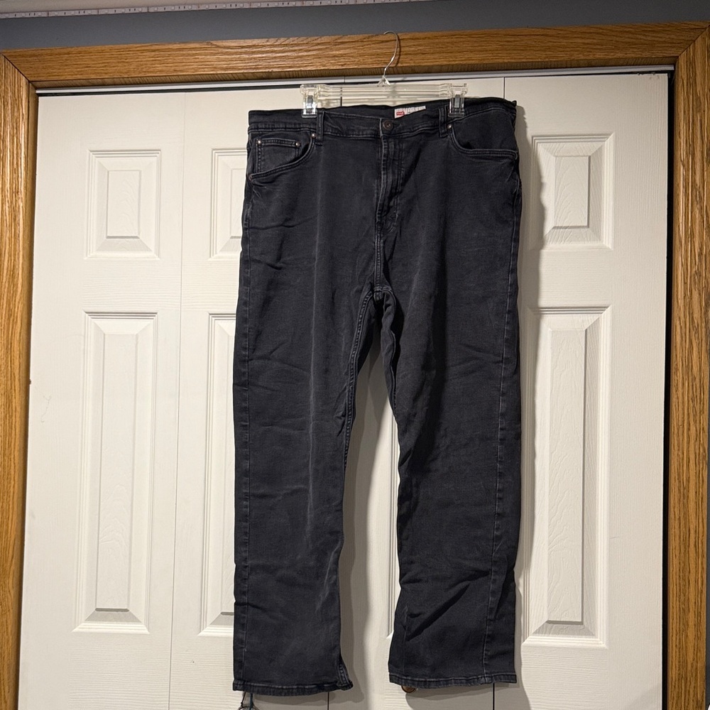 Wrangler Men's Bootcut Jeans - Black